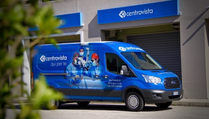 Logistica e Manutenzione 1 Furgone Centro Vista